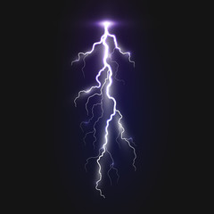 New realistic lightning sign