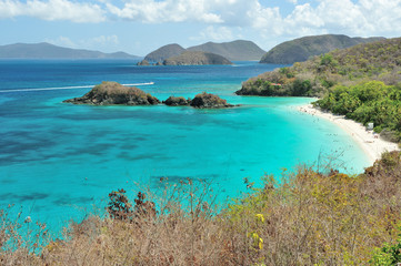 beautiful Beach in U.S. Virgin Islands