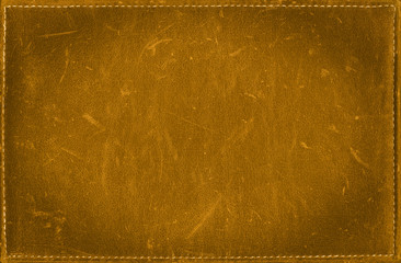 Golden grunge background from distress leather texture - 96030428