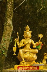 Thai golden statue