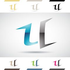 Logo Shapes and Icons of Letter U