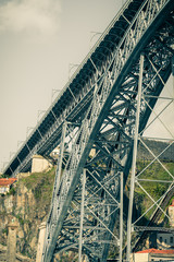Bridge of Dom Luiz in Porto, Portugal