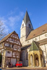 Obraz premium Stadtkirche, Geislingen an der Steige 