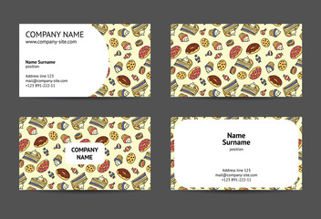 Sweet business card template