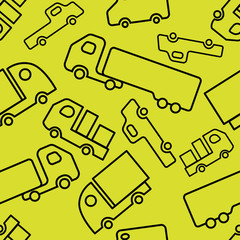 Seamless truck pattern