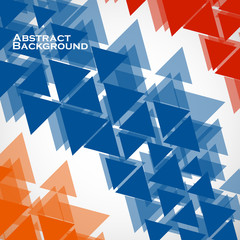 Abstract geometric background with triangles. Modern style. Vector illustration. Eps 10