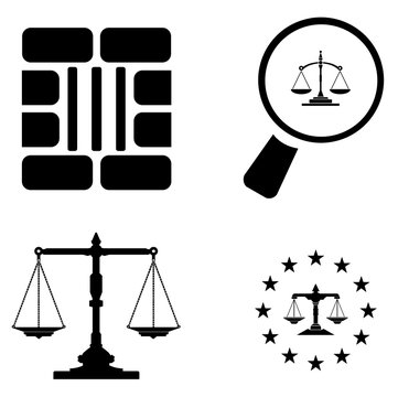 Justice et prison en 4 icônes