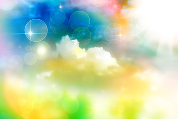 Abstract bokeh background