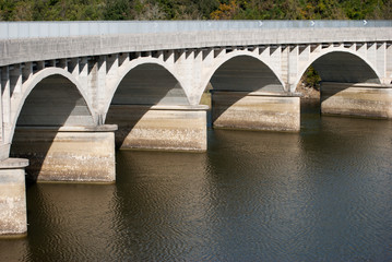 Fototapeta premium Concrete bridge