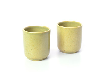 Tea cups Isolated on white background