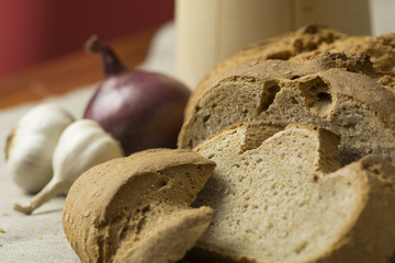 Homemade bread