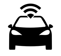 voiture connectée logotype