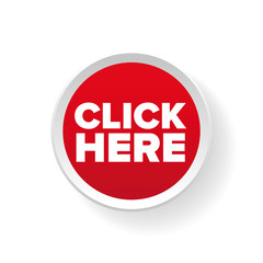 Click here button vector