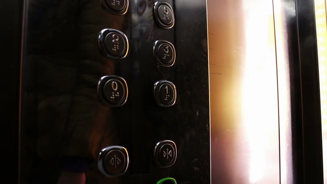 Push on the Button In the Elevator