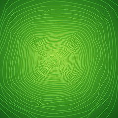 Vector tree rings background