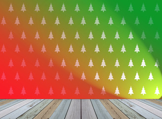 christmas tree wallpaper for background with light