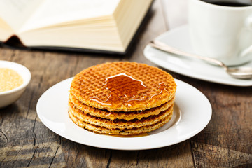 Stroopwafels - Sirupwaffeln - Syrup waffles