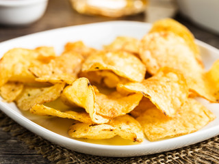 Kartoffelchips - potato crisps