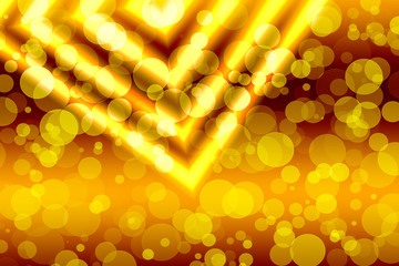Yellow gold bokeh abstract  background