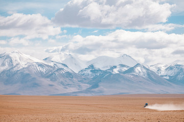Speeding through Nowhere - Bolivian Altiplano