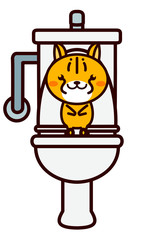 トイレと動物シリーズ