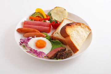 おいしそうな朝食