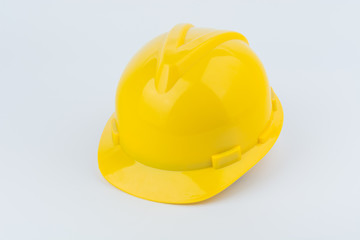 Fototapeta premium Yellow safety helmet
