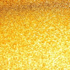 Gold bokeh background