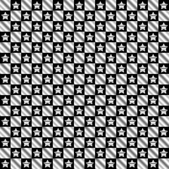 metal, grey star pattern seamless, texture background
