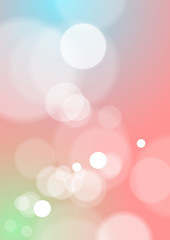 Abstract Bokeh Lights Background