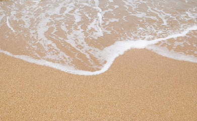 Wave & Sand beach background