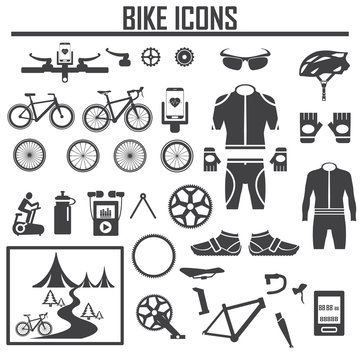 bike icon vector illustration.