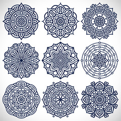Vector ethnic mandala