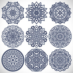 Vector ethnic mandala