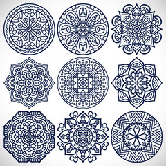 Vector ethnic mandala