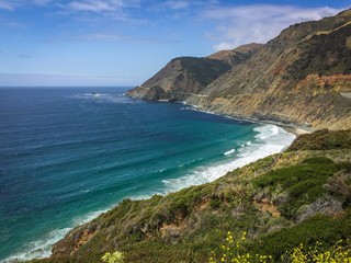 Fototapeta premium big sur in california