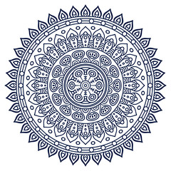 Vector ethnic mandala