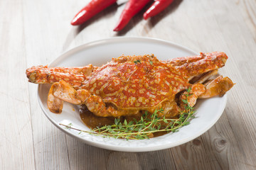 chili crab asia cuisine