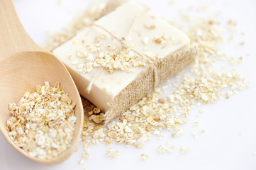 Oatmeal Soap handmade for a natural clean