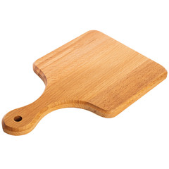 Wooden cutting board - studio shot