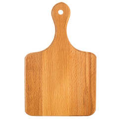 New chopping boards isolated on white