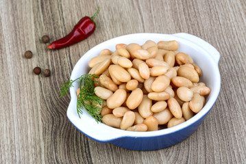 Canned white beans