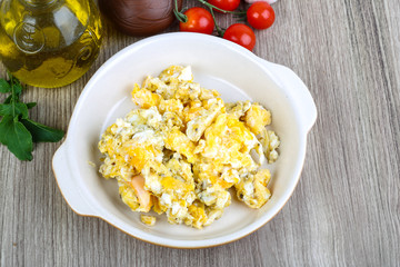 Scrambled eggs