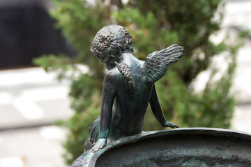 Little angle statue