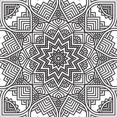 Mandala. Coloring page