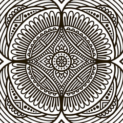 Mandala. Coloring page