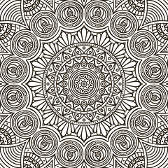 Mandala. Coloring page