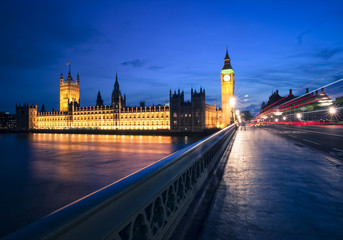 Obraz premium London skyline at twilight