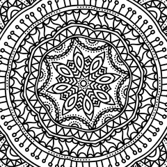 Mandala. Coloring page