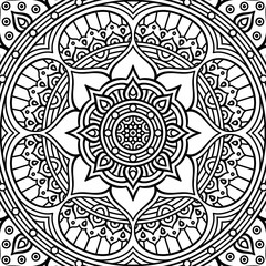 Mandala. Coloring page